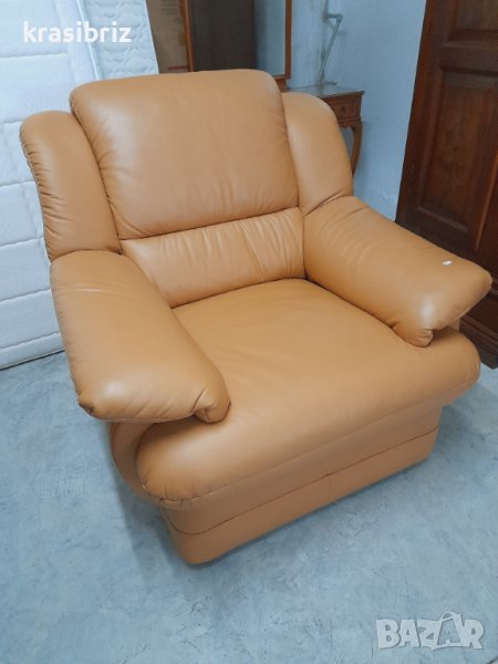 Фотьойл от Естествена Кожа-внос от Германия , снимка 1