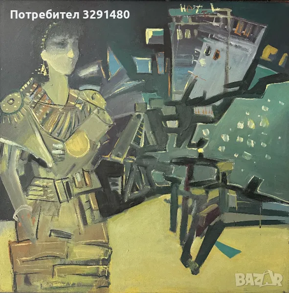 Картина Георги Янев масло, снимка 1