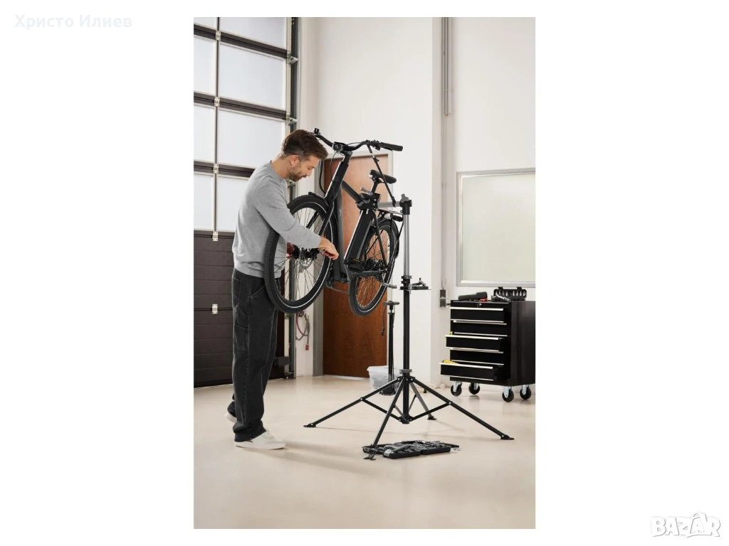 Стойка за монтаж съхранение на велосипед Сервизна стойка за велосипед, снимка 1