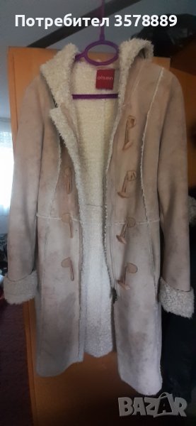 Дамско палто + подарък ботуши в същият цвят, снимка 1