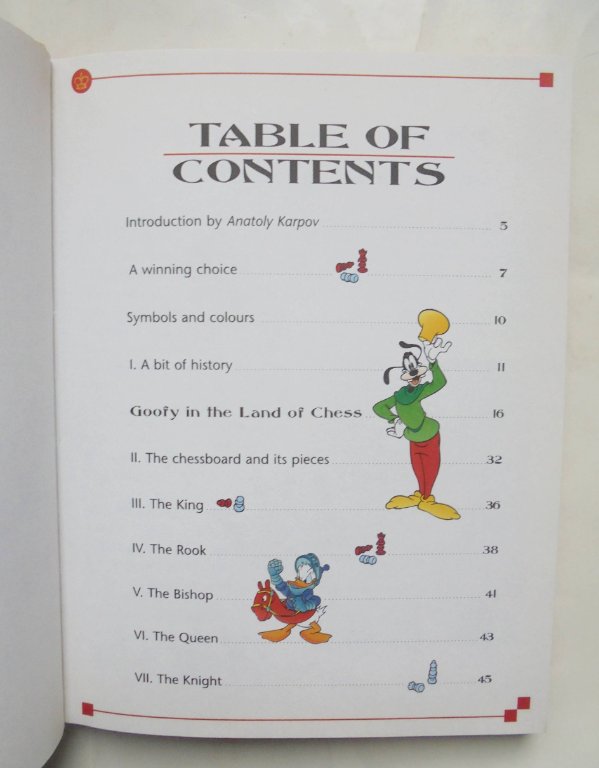 Disney's Chess Guide: Learn Chess the Fun Way (Mickey for Kids) by Anatoly  Karpov (1997-05-03)
