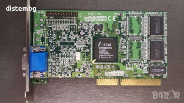 Видеокарта Trident 3D Image 9850 AGP