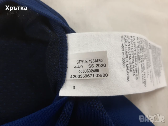 Under Armour Seamless - Оригинална мъжка тениска р-р SM, снимка 9 - Тениски - 50689162