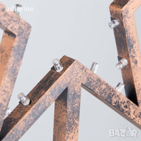 Декоративна Звзда с 20 ЛЕД, Коледна декорация, Коледна украса, снимка 3 - Лед осветление - 34534912