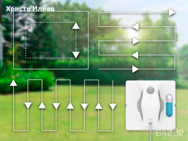 Робот за чистене на прозорци Xiaomi HUTT W8, снимка 5 - Други - 52623238