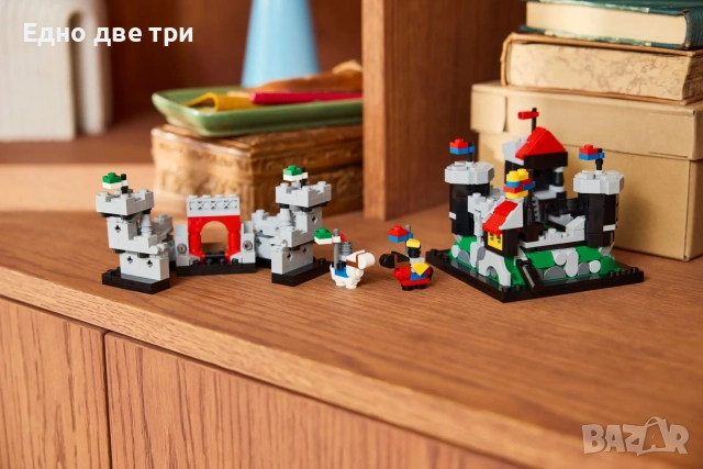 Lego Щанд за горещ шоколад и Замъка на мини рицаря. Обща цена 100 лв., снимка 11 - Образователни игри - 52678651