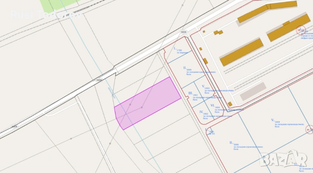 Индустриален имот 8 337 кв.м. - до база „ДЕСПРЕД“, ПЗ „Север“, град Бургас