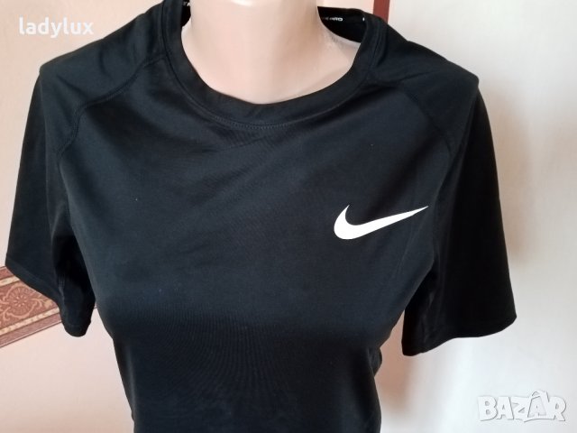 NIKE PRO, Dri-Fit, Оригинална, Мъжка, Размер S. Код 1326, снимка 2 - Тениски - 33229101
