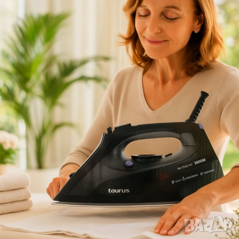 Парна ютия Taurus 2800W, PLANCHA DE VAPOR, снимка 6 - Ютии - 51925645