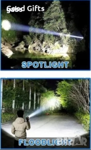 Мощен LED фенер COBA C78 ,2000м, снимка 10 - Къмпинг осветление - 52479922