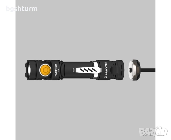 Фенер тактически Armytek Partner C2 магнит USB, снимка 4 - Оборудване и аксесоари за оръжия - 52595244