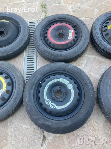 1бр - 16 цола резервна гума патерица 5х120 БМВ 5x120 BMW, снимка 8 - Гуми и джанти - 51269058