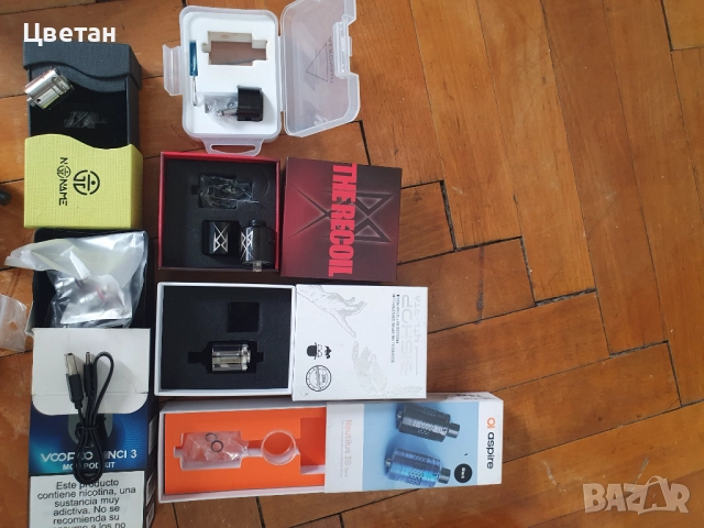 Лот Вейп устройства и консумативи, снимка 2 - Друга електроника - 51626128