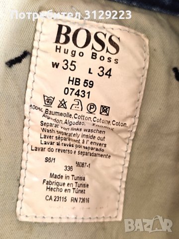 Hugo Boss jeans W 35/ L 34, снимка 8 - Дънки - 38306662