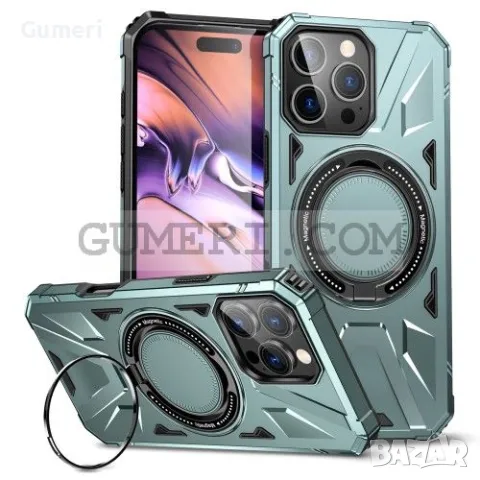 Противоударен Кейс с Ринг за Apple iPhone 16 Pro Max, снимка 5 - Калъфи, кейсове - 48831979