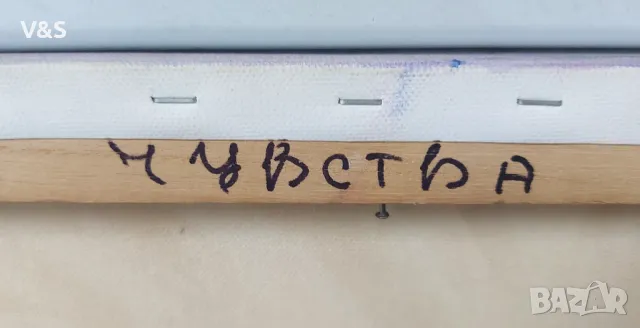 Картина 60/50см ,рисувано платно ,чувства, снимка 4 - Картини - 49757854