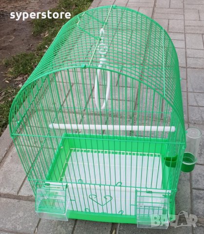 Клетка за папагали птици малка M объл покрив SS000101 за 1 или няколко броя птици, папагали, снимка 2 - За птици - 28610903