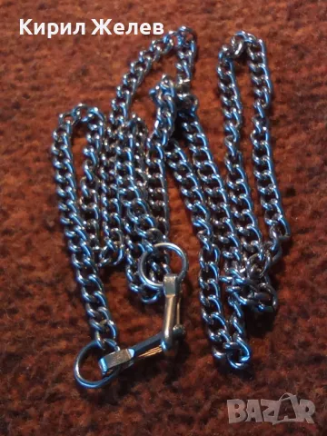 ДЪЛГА ЗДРАВА ЗЛАТИСТА ВЕРИЖКА СИНДЖИР от БЛАГОРОДНА СТОМАНА КЛАСИЧЕСКА ПЛЕТКА 20378, снимка 10 - Колиета, медальони, синджири - 47336443