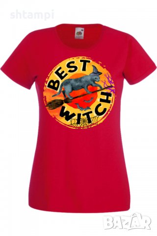 Дамска тениска Halloween 07,Halloween,Хелоуин,Празник,Забавление,Изненада,Обичаи,, снимка 3 - Тениски - 38146568