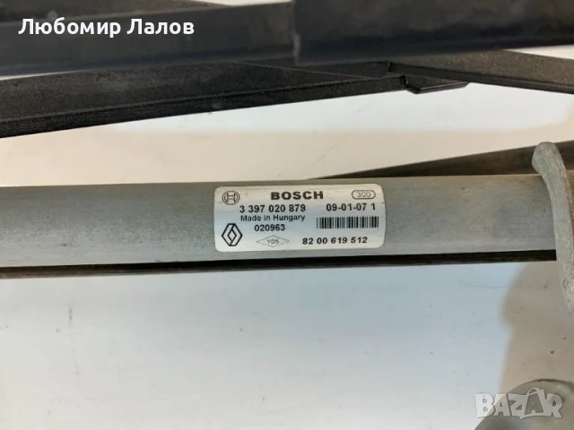 Моторче предни чистачки с механизъм и рамене Dacia Sandero 3397020879, снимка 3 - Части - 50255684