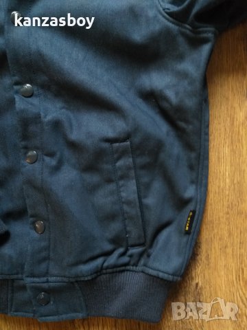 g-star denim baseball bomber - страхотно дънково яке КАТО НОВО С, снимка 5 - Якета - 44128747