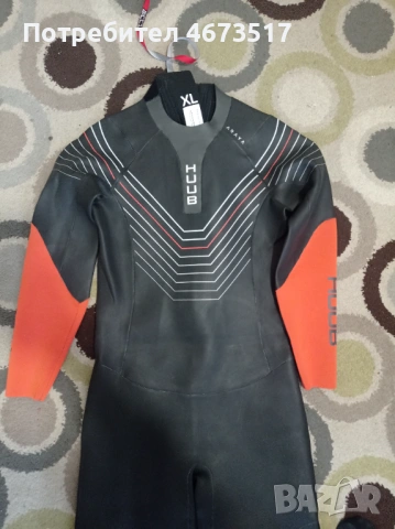 Неопрен  за триатлон / плуване в открити води Huub Araya размер xl , снимка 3 - Водни спортове - 53413024