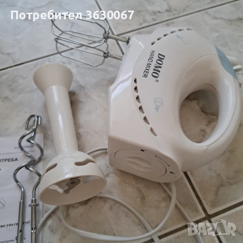 Миксер с пасатор Domo, снимка 8 - Миксери - 51115256