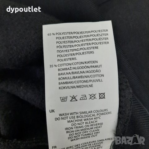 Slazenger SL FLC - Мъжки пуловер дълъг ръкав, тъмно синьо, размер - XS  , снимка 5 - Спортни дрехи, екипи - 39541743