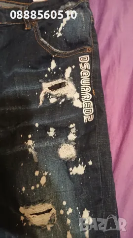 Мъжки къси и дълги дънки Дискуаред Dsquarеd, снимка 10 - Панталони - 49680931