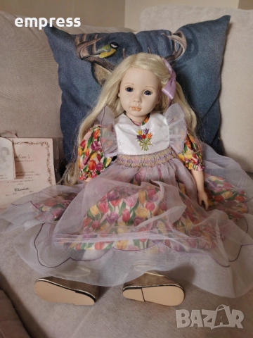 Порцеланова кукла Pauline , снимка 4 - Колекции - 52621435