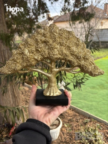 Декоративно златно дърво, снимка 2 - Декорация за дома - 53404492