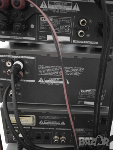 Teac H 300, отлична комбинация, снимка 6 - Ресийвъри, усилватели, смесителни пултове - 53539678