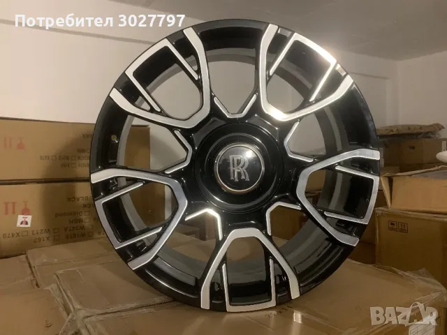 Ковани джанти Ролс Ройс Rolls Royce Ghost Phantom novitec brabus 5X120, снимка 3 - Гуми и джанти - 49509312