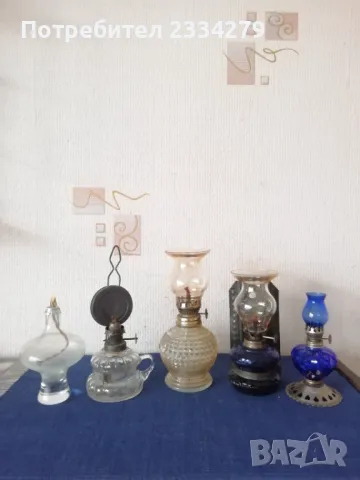 Оригинални мини газени лампи от стъкло, снимка 2 - Статуетки - 46316376