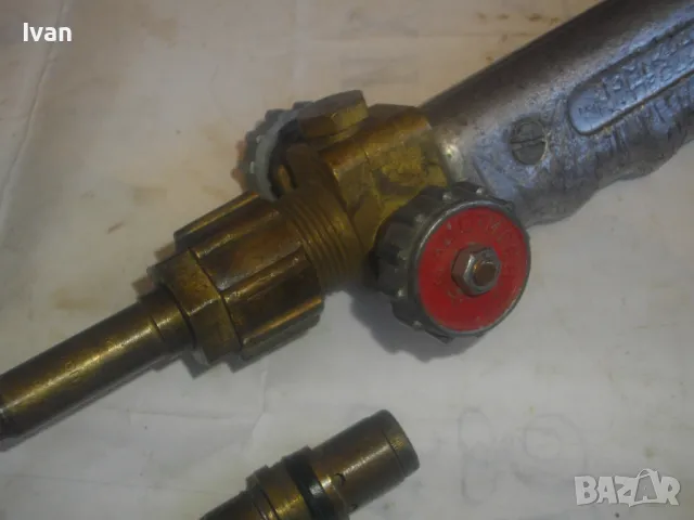 КРАКРА ПЕРНИК ОКСИЖЕННА АЦЕТИЛЕНОВА ГОРЕЛКА с 2 рамена и дюзи Българска ОТЛИЧНА, снимка 5 - Други инструменти - 47939034