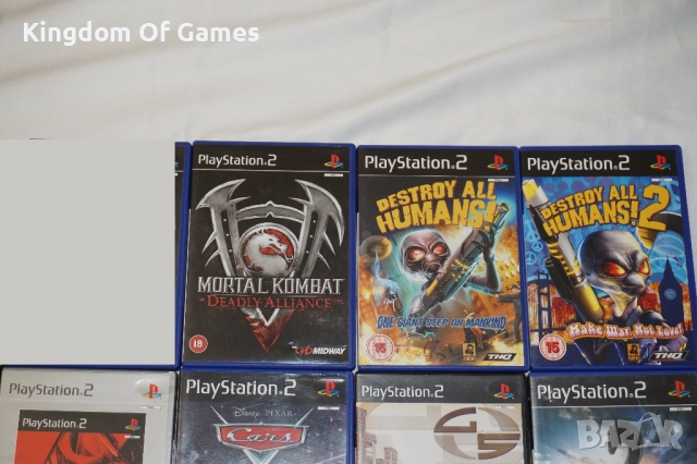 Игри за PS2 Time Splitters/Mortal Kombat/Destroy All Humans/Lemmings/Gran Turismo 3/Cars/Water Horse, снимка 3 - Игри за PlayStation - 51863869