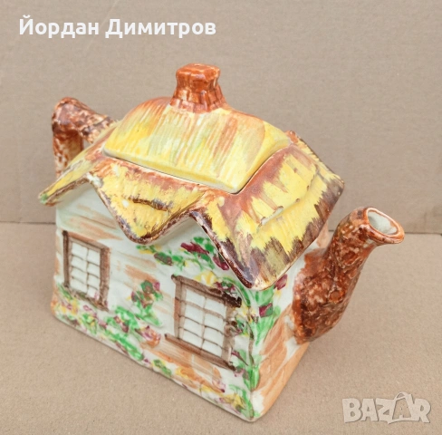 порцеланов чайник , снимка 5 - Антикварни и старинни предмети - 53486398