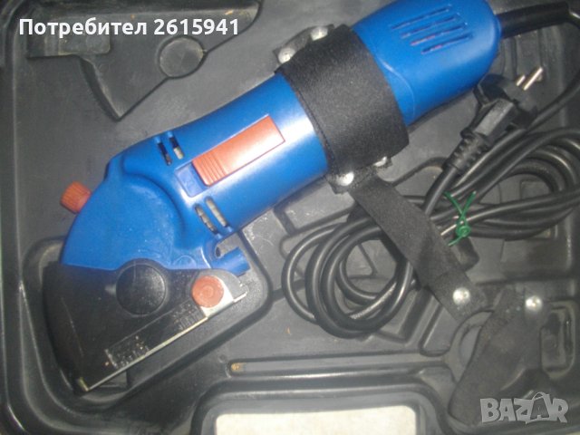 ЗА ЧАСТИ-ЗА РЕМОНТ - Ел. Мини Ръчен Циркуляр Роторайзер ф50,4мм-500 Вата-В Куфар-Не Тръгва-Почти Нов, снимка 1