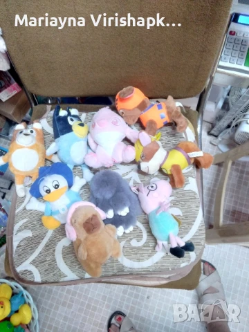 Разпродажба на плюшени играчки,малки