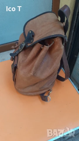 раница  от естествена кожа..., снимка 2 - Раници - 50947428