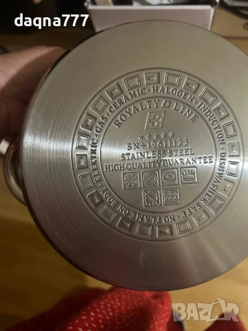 Швейцарски тенджери и тигани най-висок клас неръждаема стомана 🇧🇪 Идея за подарък, снимка 13 - Прибори за хранене, готвене и сервиране - 50444948