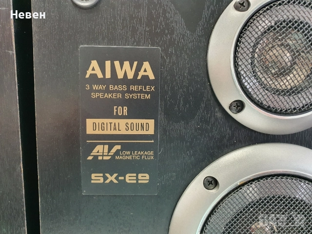 Тонколони AIWA SX-E9, снимка 6 - Тонколони - 51745293
