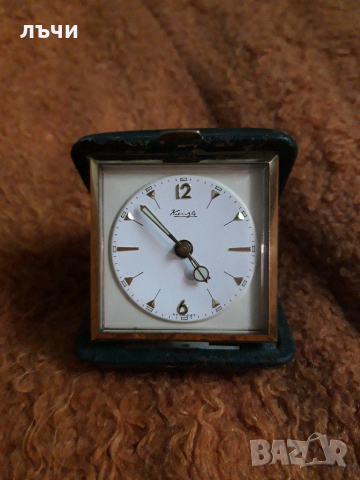  Часовник Будилник антика немски, снимка 6 - Стенни часовници - 36401298