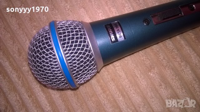 shure beta sm58s-внос швеицария, снимка 5 - Микрофони - 27931034
