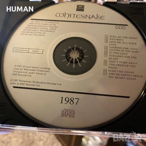 WHITESNAKE , снимка 10 - CD дискове - 44069362