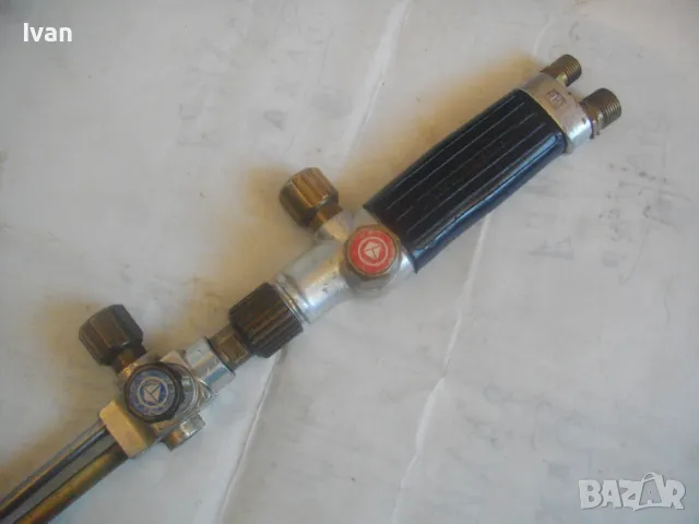 ОКСИЖЕНЕН РЕЗАК РЕЗАЧ MESSER GRIESHEIM STARLET 1201 Професионален Нидерландски с 4 въртока тритръбен, снимка 4 - Други инструменти - 47939077