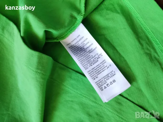 Tommy Hilfiger - страхотна мъжка тениска SLIM FIT 100% оригинал КАТО НОВА XL, снимка 8 - Тениски - 50086745