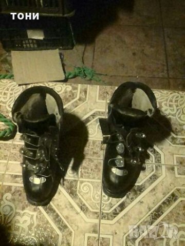 Ски обувки антикварни, снимка 3 - Антикварни и старинни предмети - 27922117