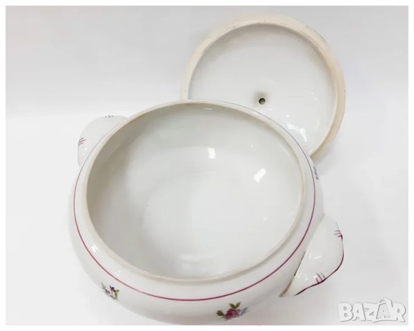 Стар порцеланов супник (13.2), снимка 4 - Антикварни и старинни предмети - 43533887