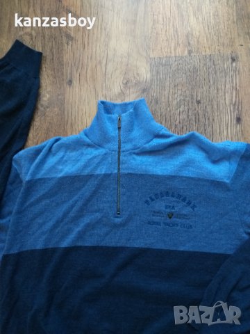 Paul & Shark - страхотен мъжки пуловер ХЛ , снимка 6 - Пуловери - 43913740